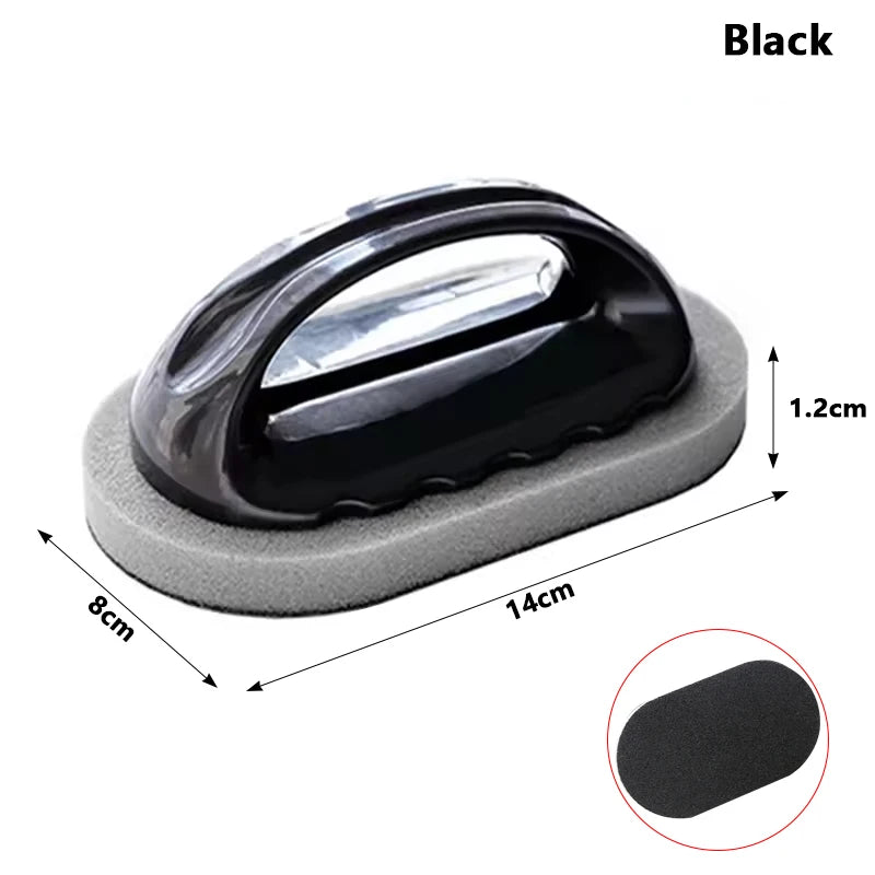 Magic Nano Emery Cleaning Sponge Brush – Multi-Surface Scrubber with Ergonomic Handle