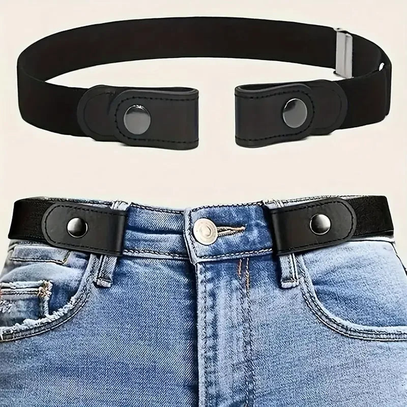 Cinturón elástico invisible sin rastro – Pretina invisible para jeans y pantalones | Unisex