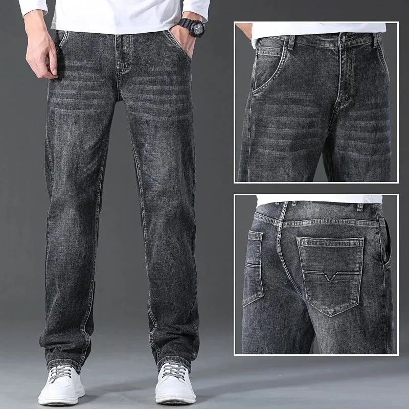 Unisex Regular Fit Stretch Jeans