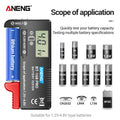 ANENG BT-168 PRO Digital Battery Tester – Universal LCD Capacity Checker