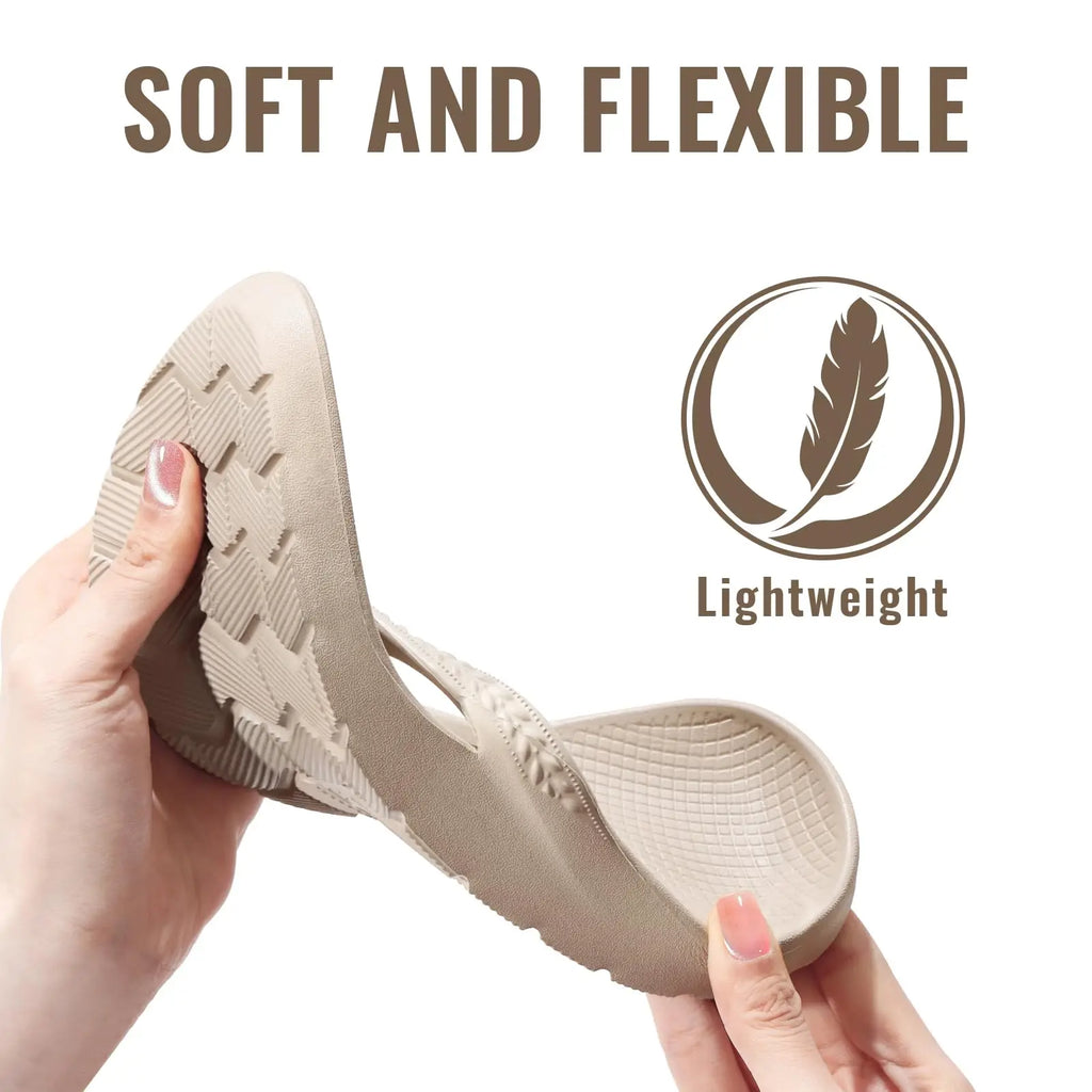 Orthopedic Flip Flops for Women – Plantar Fasciitis Relief | Crestar EVA Sandals