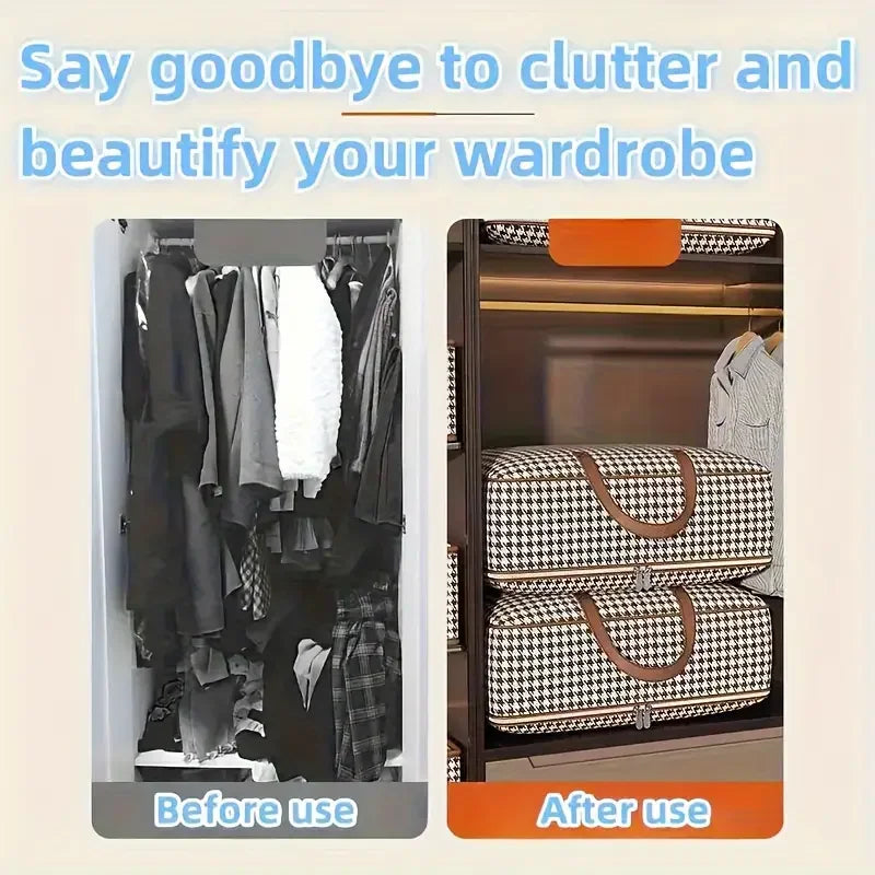 Large Foldable Quilt & Clothes Storage Bag