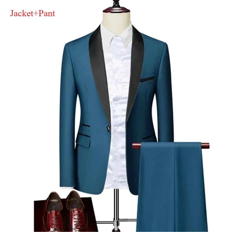 Men's Slim Fit Suit Set | The Daily Drop