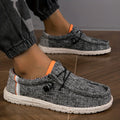 Mocasines sin cordones de lona para hombre | Zapatos informales ligeros y transpirables