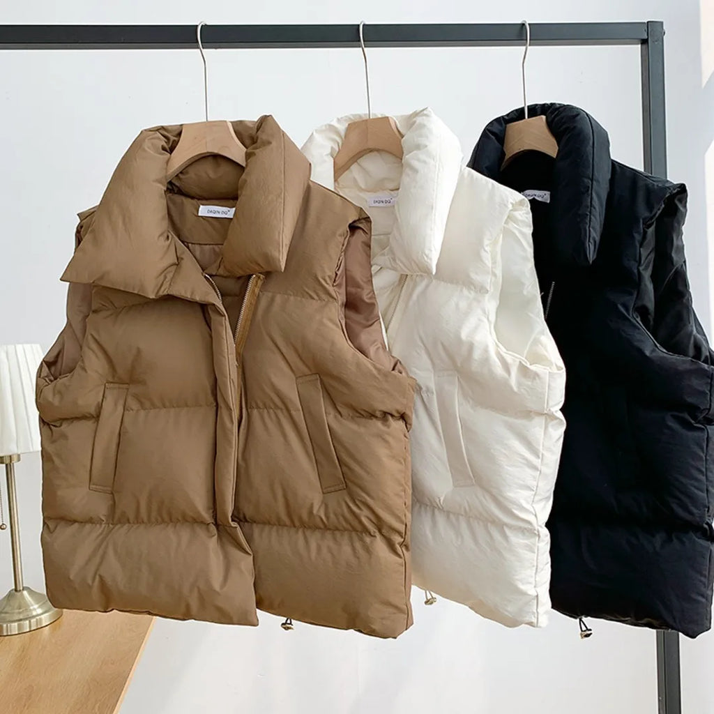 Longline Quilted Puffer Vest – 3 Colors