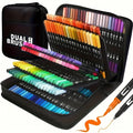 Double-Ended Watercolor Markers – 24-Color Art Set