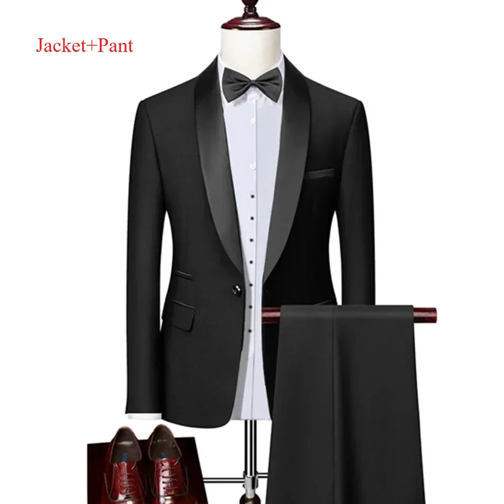 Men's Slim Fit Suit Set | The Daily Drop