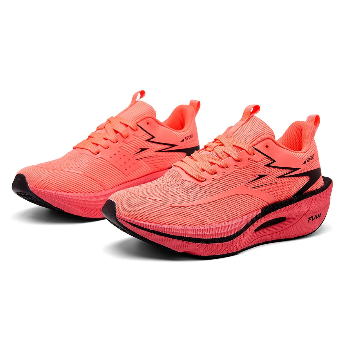 Men's Geometric Running Sneakers | Lightweight Breathable Athletic Shoes
