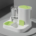 Dispensador y comedero de agua automático por gravedad para gatos – Antiderrames, gran capacidad