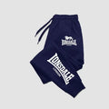 Men’s Printed Waffle Fleece Jogger Pants – Breathable Sport Sweatpants