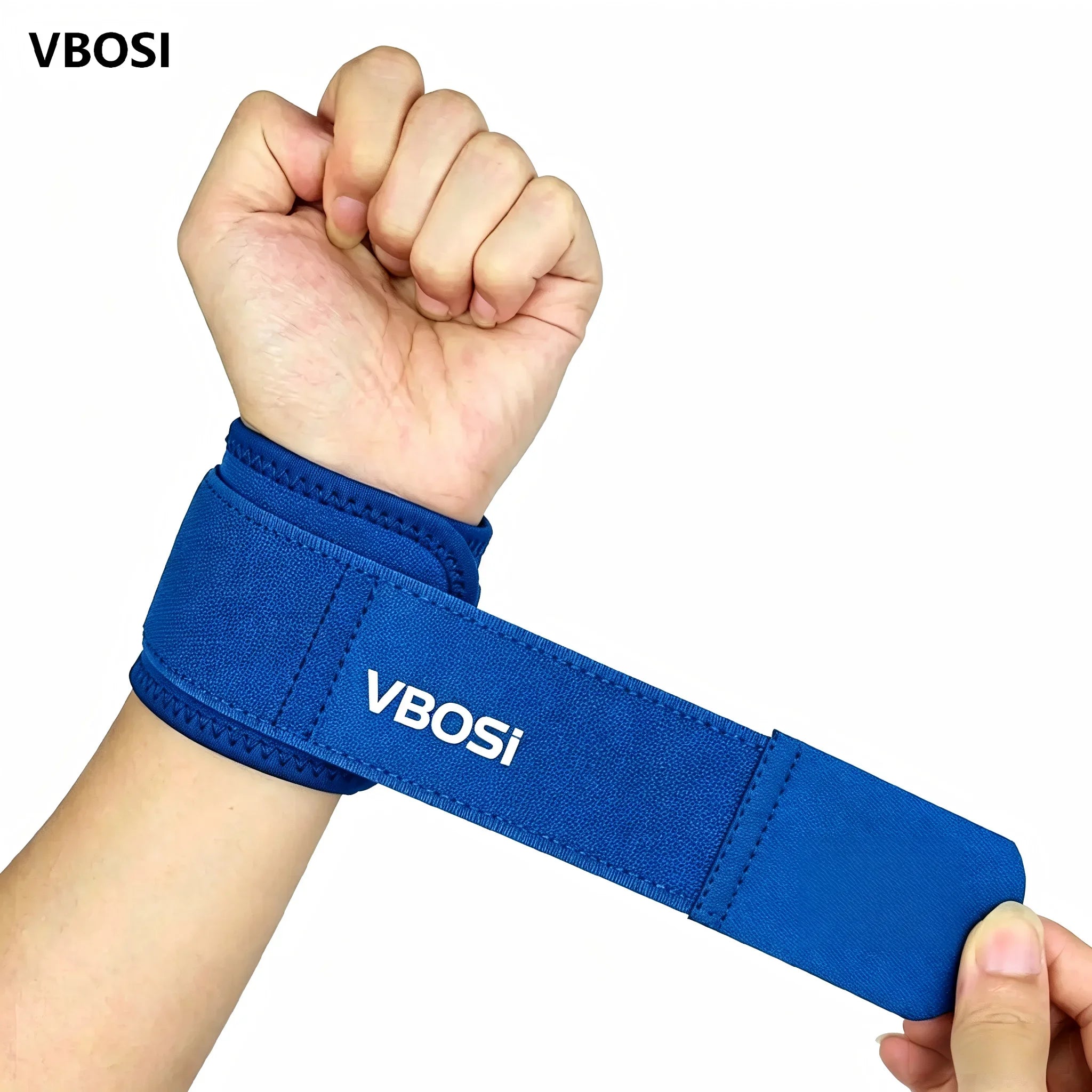 Unisex Adjustable Compression Wrist Support Brace – Sports & Tendonitis Relief