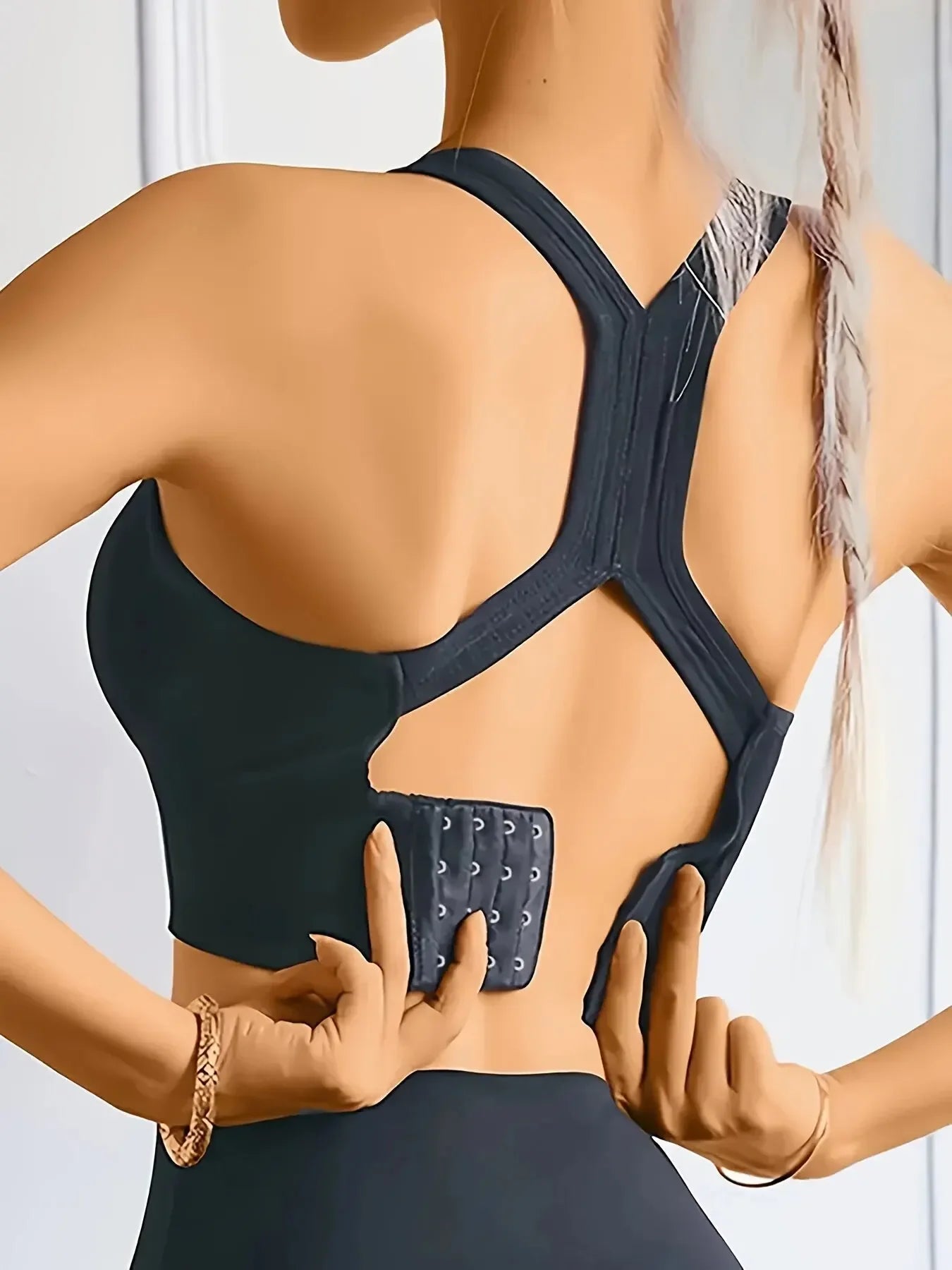 Women's Seamless Push-Up Yoga Sports Bra