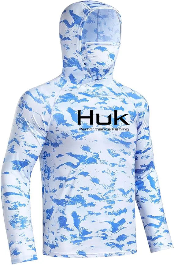 UV Fishing Hoodie Sweatshirt – Hooded Sun Protection Top for Men / Women