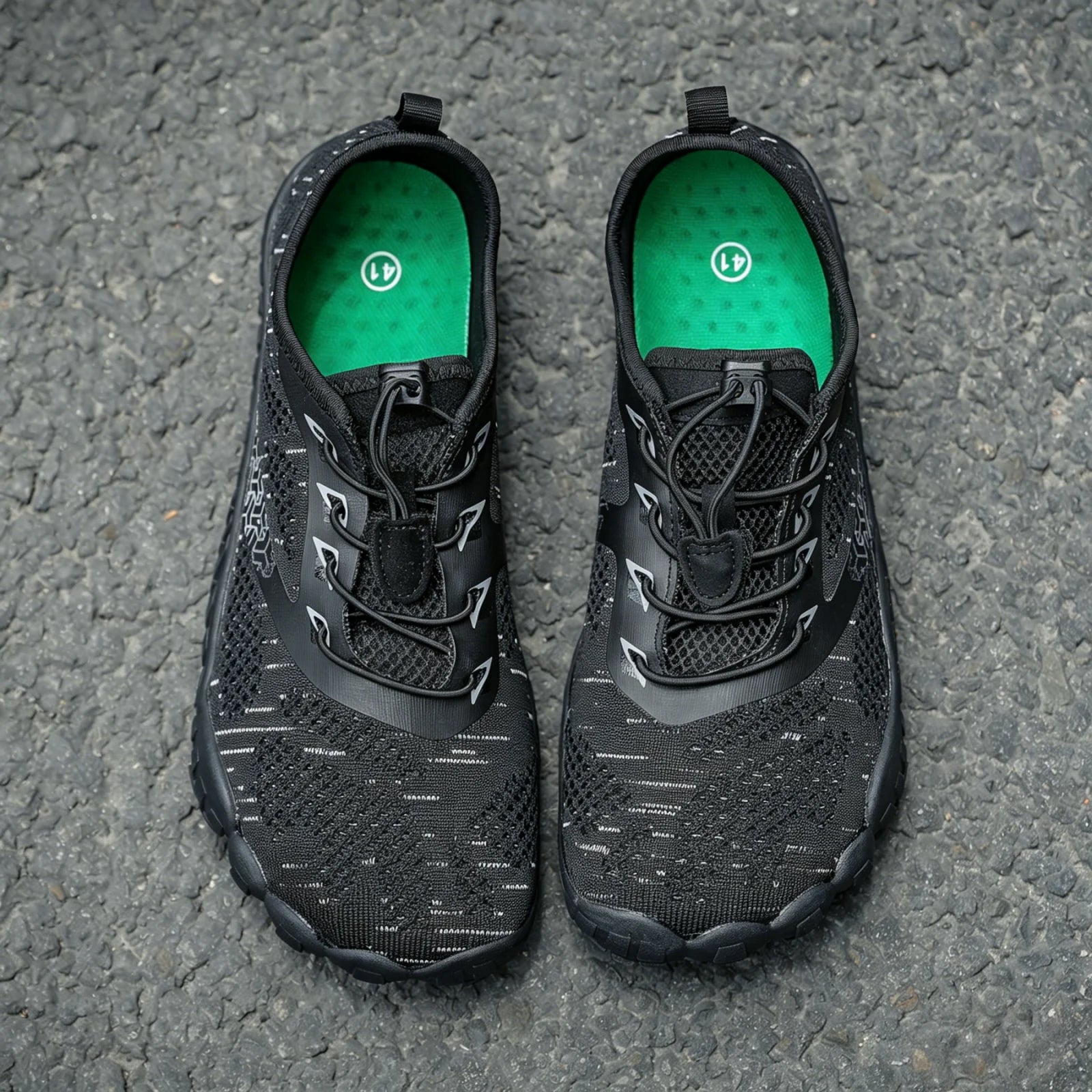 Wide Toe Barefoot Shoes | Men's Minimalist Water Shoes for Trail Running & Climbing