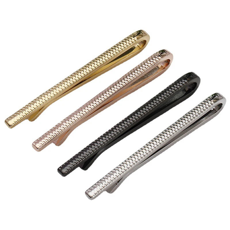 Crystal Tie Bar Clip | The Daily Drop