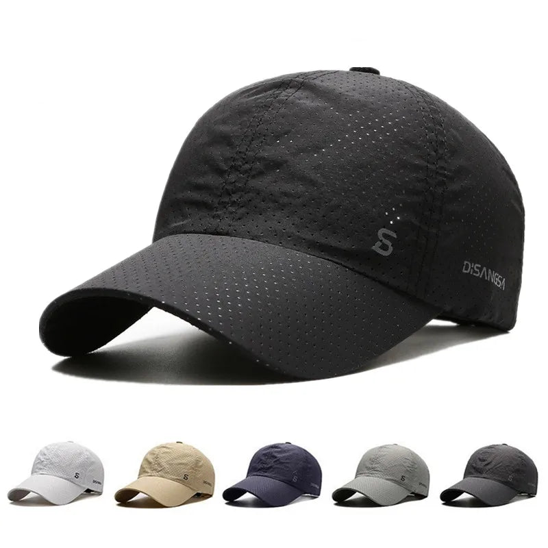 Quick-Dry Outdoor Baseball Cap – Breathable Sun Hat for Men & Women