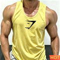 Men's Printed Gym Vest – Quick-Dry Sleeveless Sports Tank Top