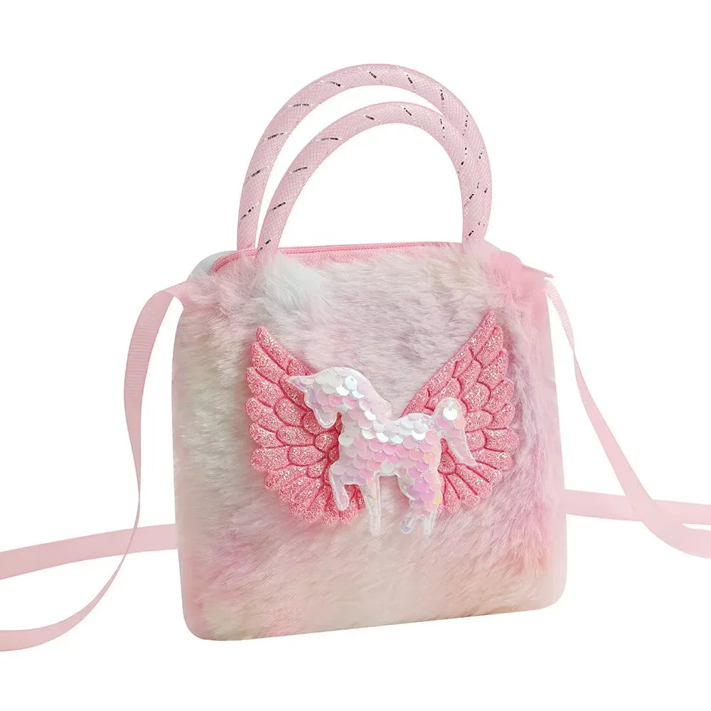 Kids Unicorn Crossbody Bag – Cute Girls Shoulder Purse for Party & Everyday
