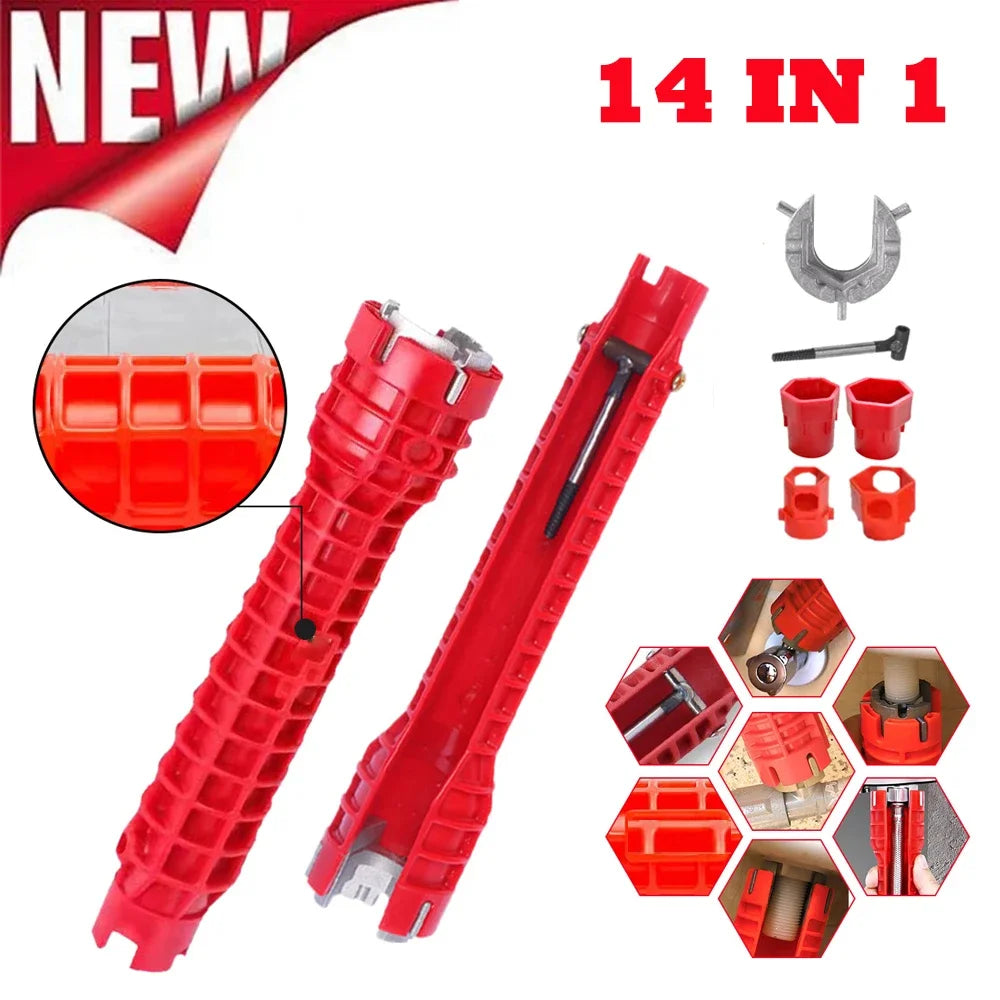 Faucet & Sink Wrench Set — Multi-Function Plumbing Installer Tool