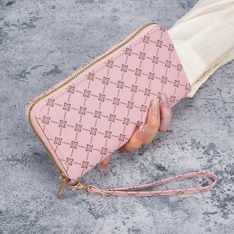Cartera Larga Multifuncional para Mujer | Monedero con Tarjetero de Gran Capacidad 4 Colores