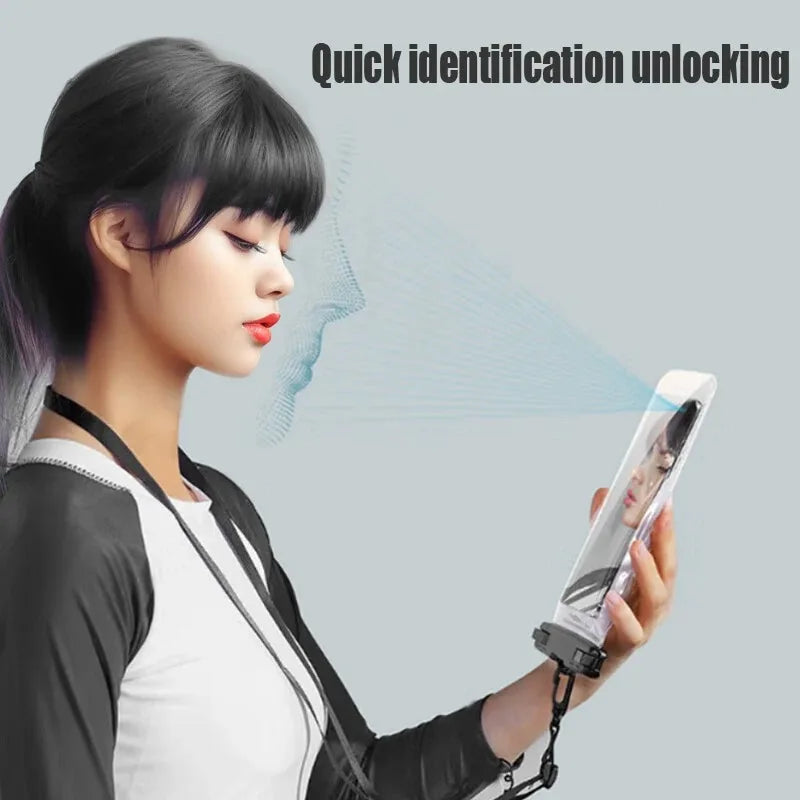 Funda Impermeable Universal para Teléfono para Natación - Protector Subacuático Compatible con iPhone 11 12 13 14 15 16 pro - S