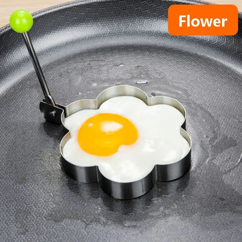 Stainless Steel Egg Mold & Pancake Ring Set