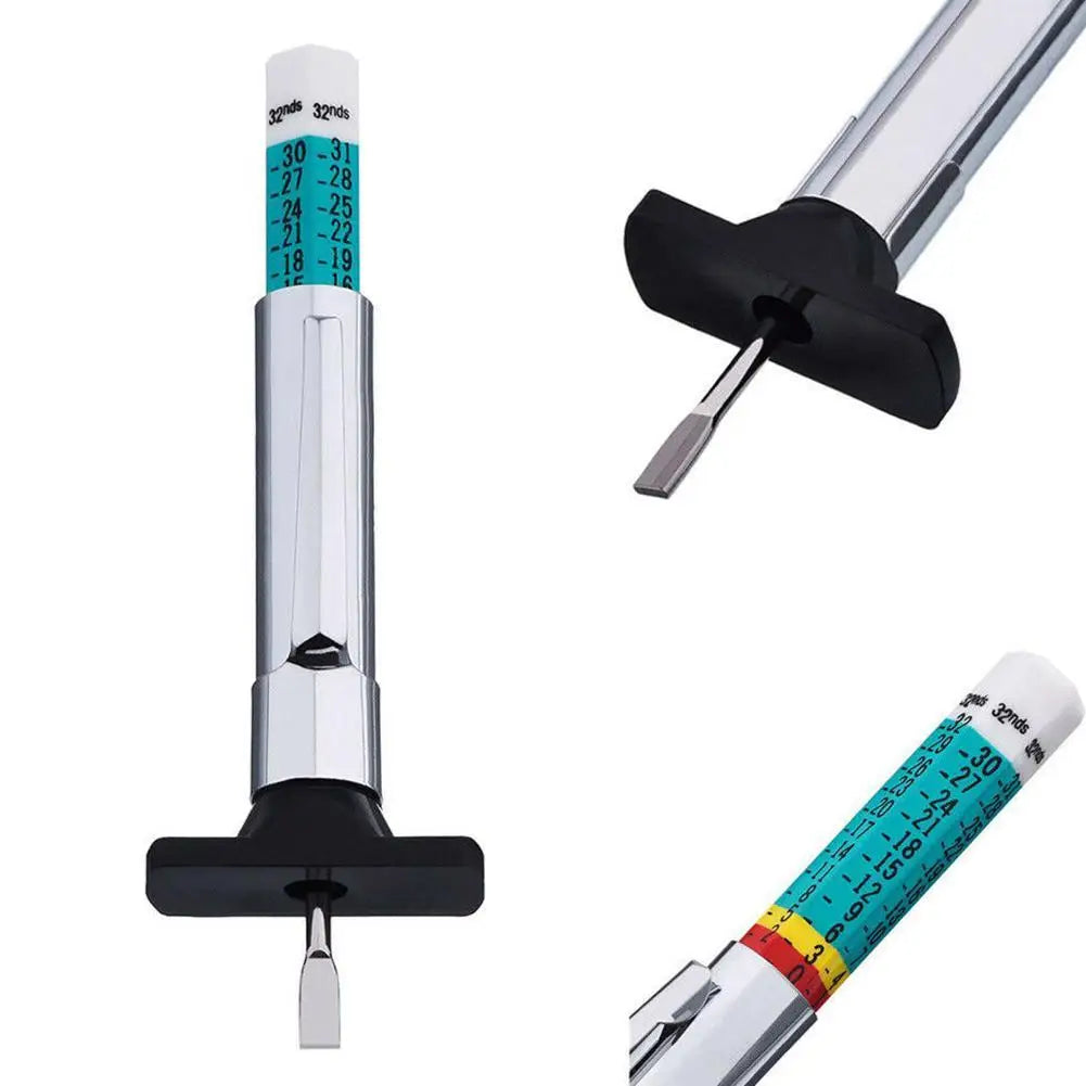Tire Tread Depth Gauge — Portable Wear Detection Tool
