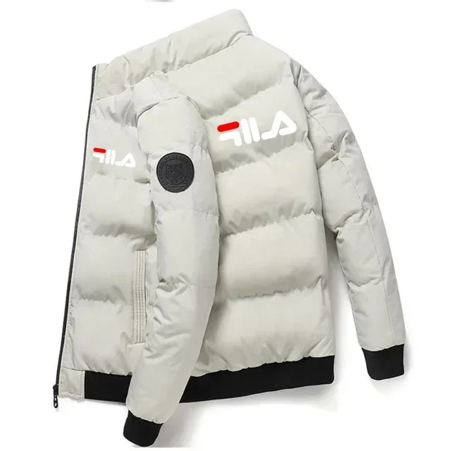 Men's Padded Zip-Up Jacket