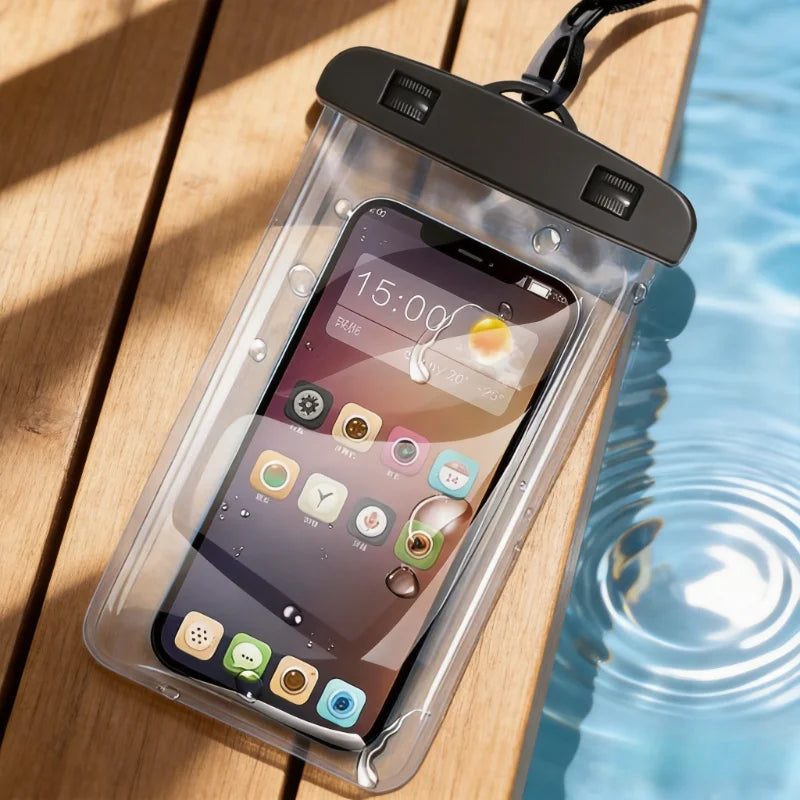 Funda Impermeable Universal para Teléfono para Natación - Protector Subacuático Compatible con iPhone 11 12 13 14 15 16 pro - S