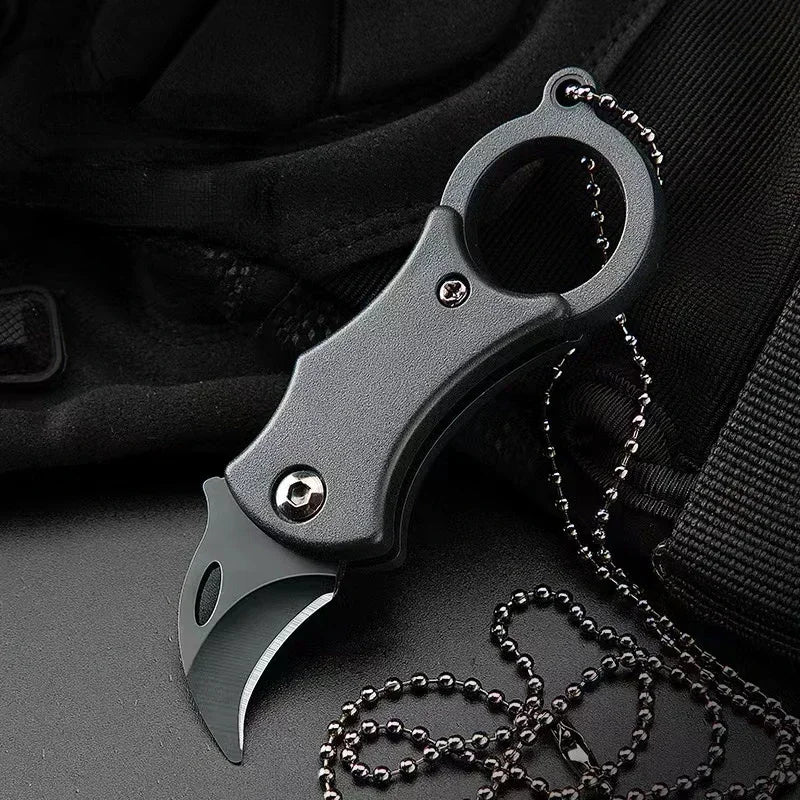 Mini Stainless Steel Keychain Pocket Knife — Portable EDC Multi-Tool