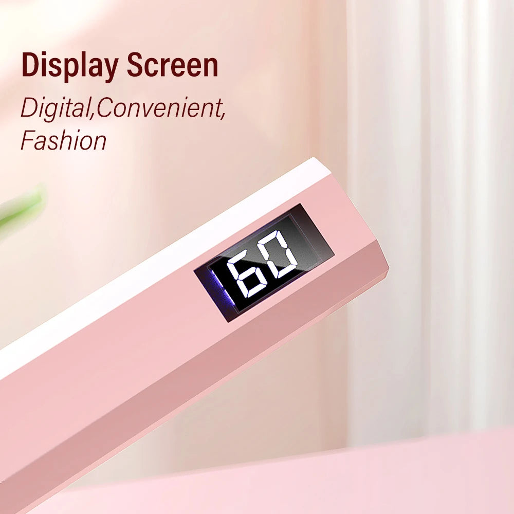 Mini UV LED Nail Lamp – Rechargeable Handheld Gel Dryer