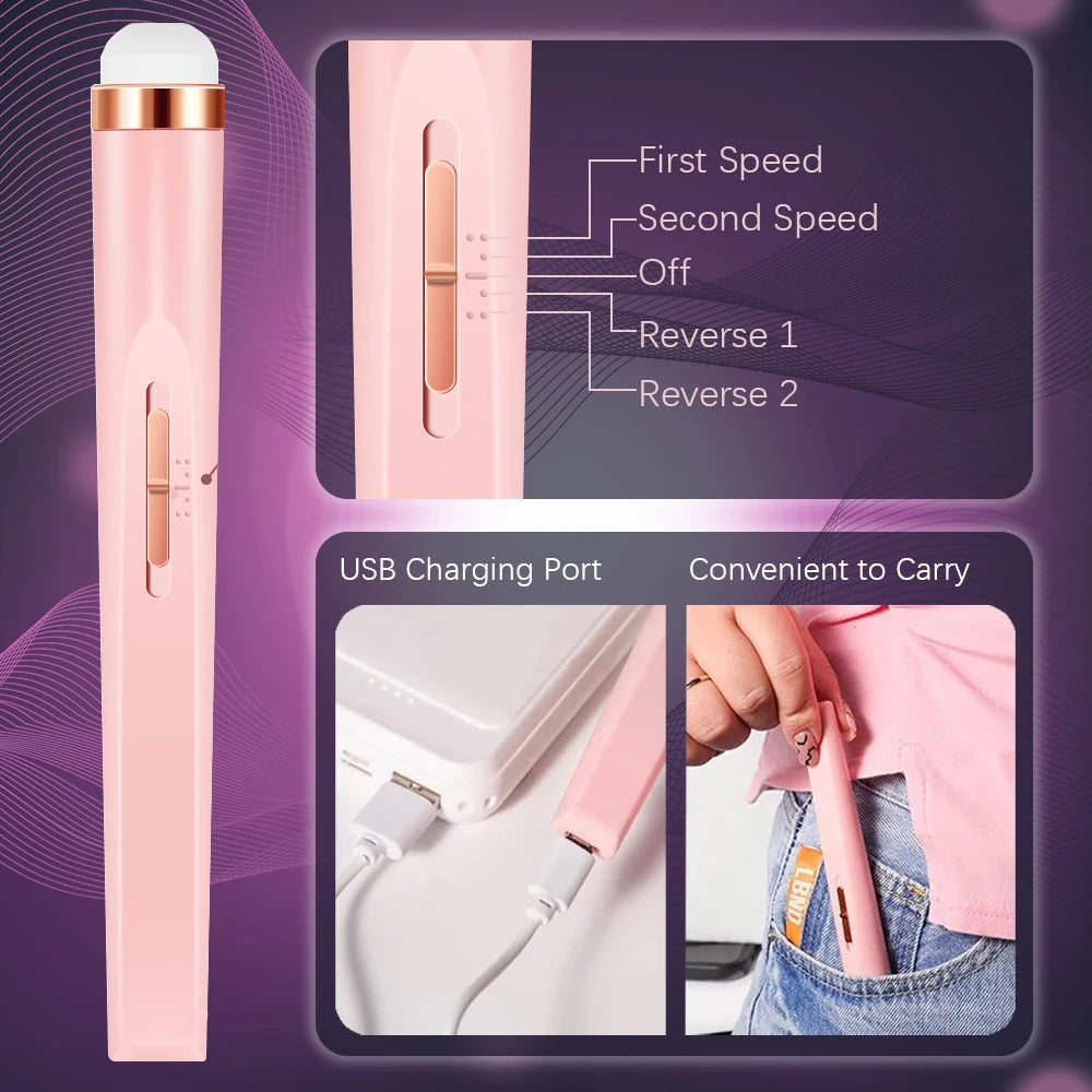 Electric Nail Drill Machine – USB Rechargeable