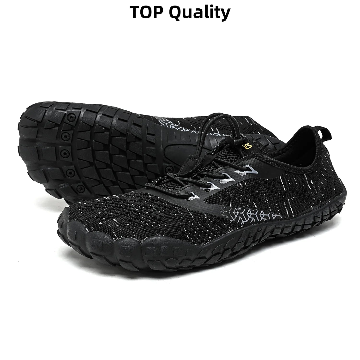 Wide Toe Barefoot Shoes | Men's Minimalist Water Shoes for Trail Running & Climbing