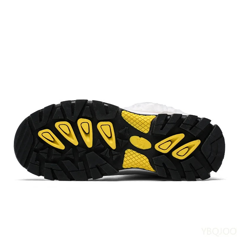Women's Winter Snow Boots – Waterproof, Anti-Slip, Warm High-Top