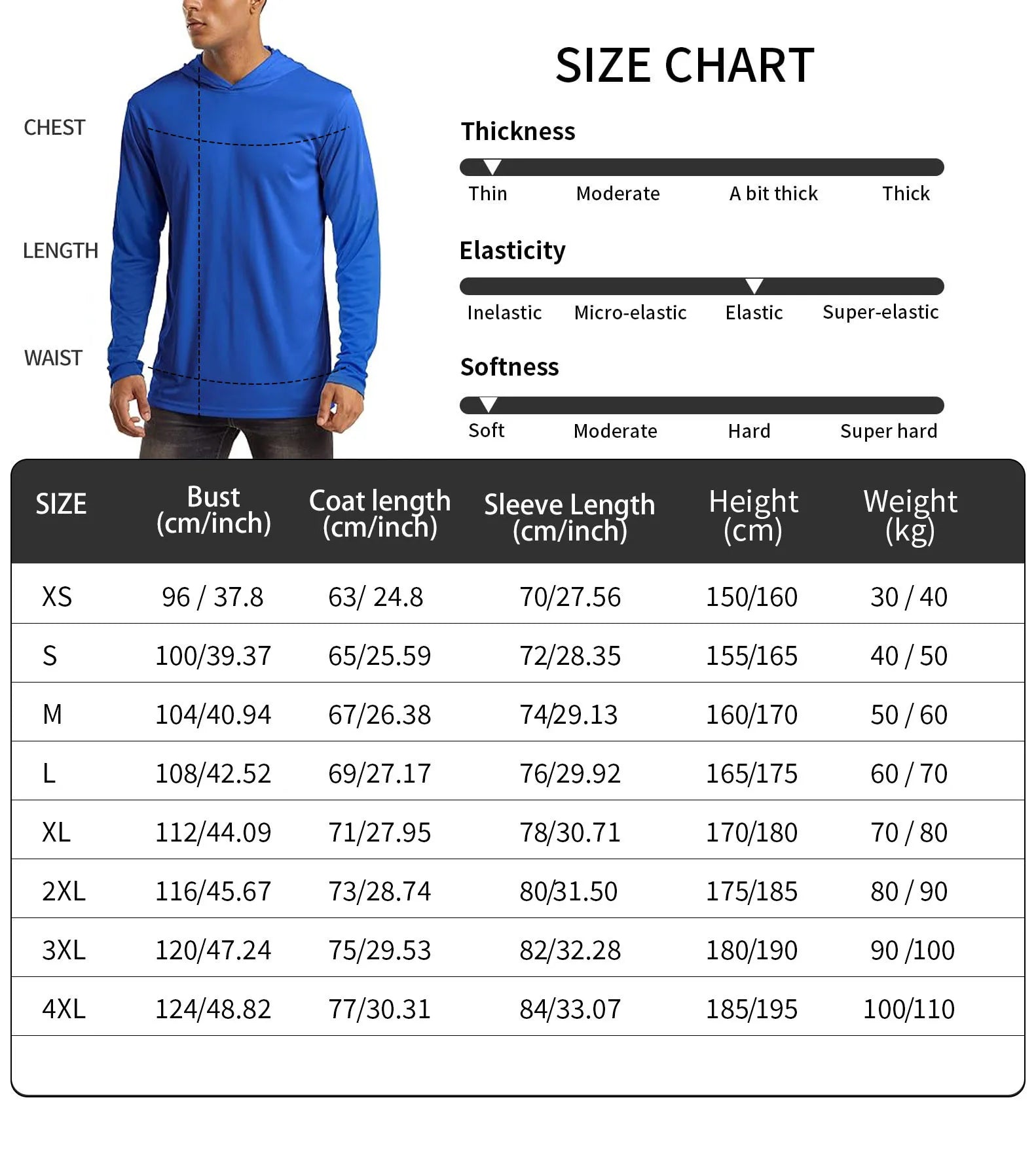 UV Fishing Hoodie Sweatshirt – Unisex Hooded Sun Protection Top