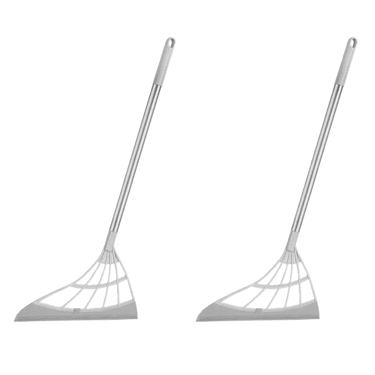 Silicone Rubber Broom & Floor Squeegee – Wet & Dry Cleaning Mop