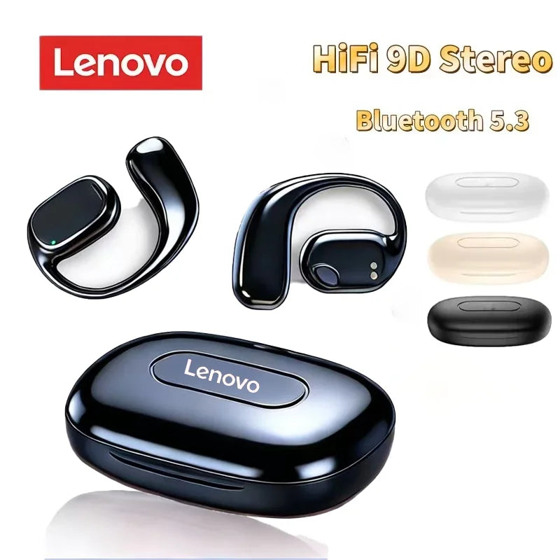 Lenovo Wireless TWS Earbuds | Bluetooth 5.4, IPX5 Waterproof, 42Hr Battery
