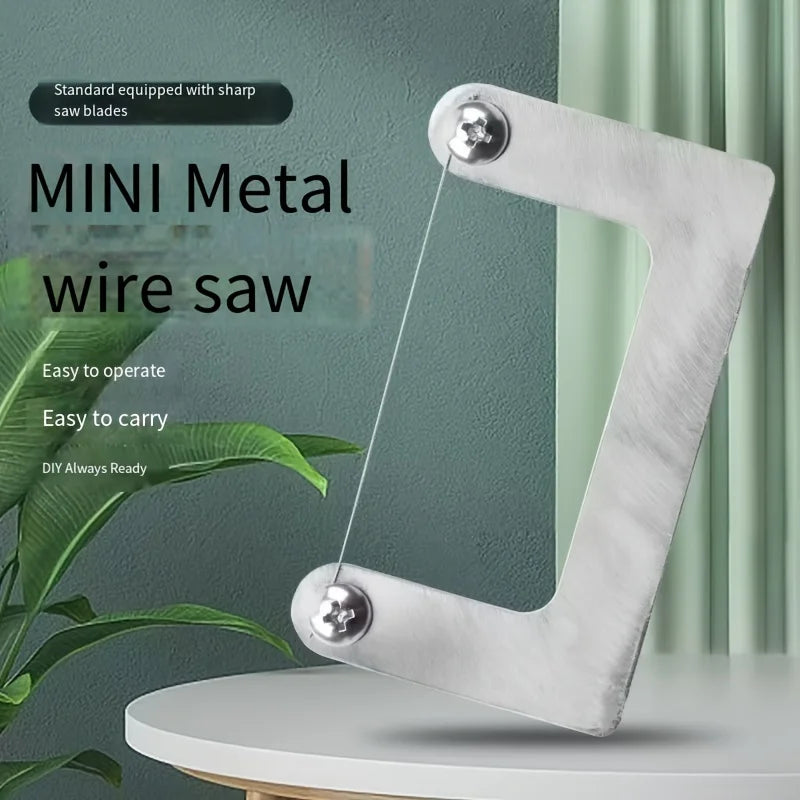 Mini Wire Saw — Precision Cutting Tool for Woodworking & Model Making