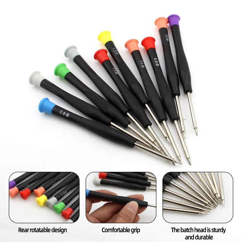 Precision Screwdriver Repair Tool Set — Electronics Disassembly Kit for Phone, Tablet & Laptop