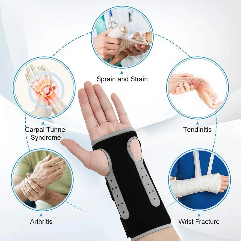 Wrist Support Brace with Metal Splint