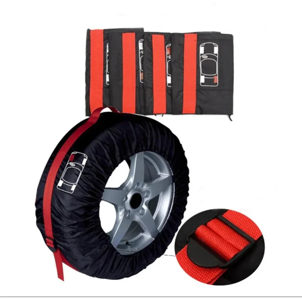 Universal Spare Tire Cover & Storage Bag – Dustproof, Waterproof, 16–20 Inch