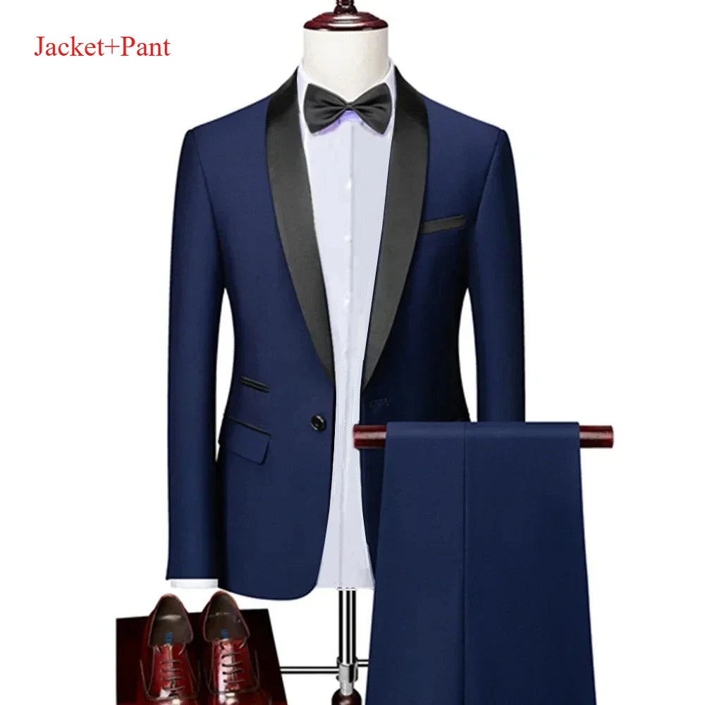 Men's Slim Fit Suit Set | The Daily Drop