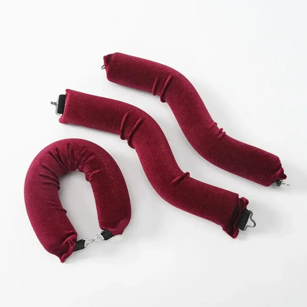 Heatless Hair Curler Set – No-Heat Satin Sleeping Curling Rods