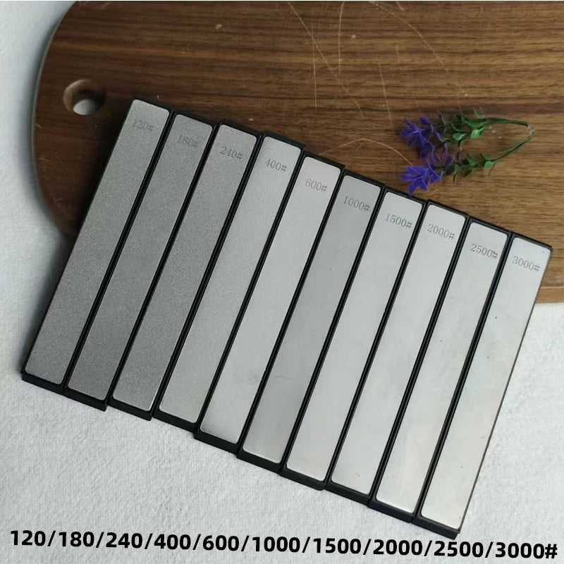 80-3000# Diamond Stone Whetstone Bar Knife Sharpener Scissors Razor Polished Kitchen Knife Sharpening System Tool Household Apex