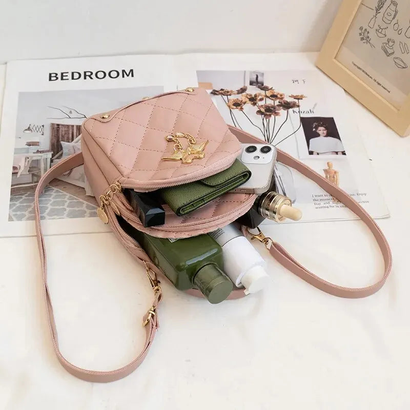 Mini PU Fashion Backpack for Women