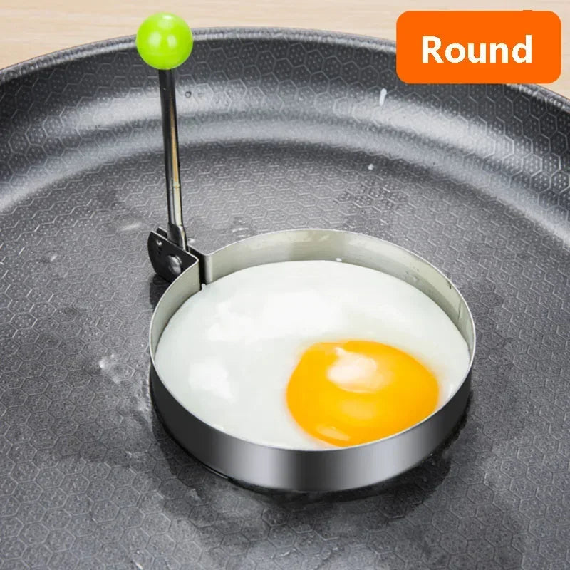 Stainless Steel Egg Mold & Pancake Ring Set