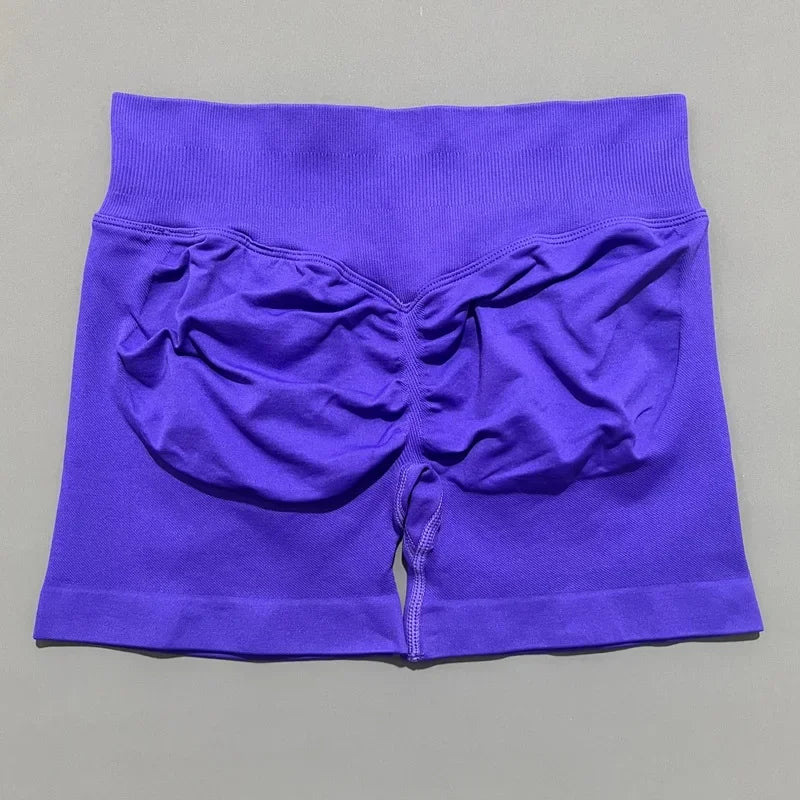 Women's Scrunch Bum Booty Shorts | Seamless Butt-Lifting Gym Yoga Legging Shorts XS-L