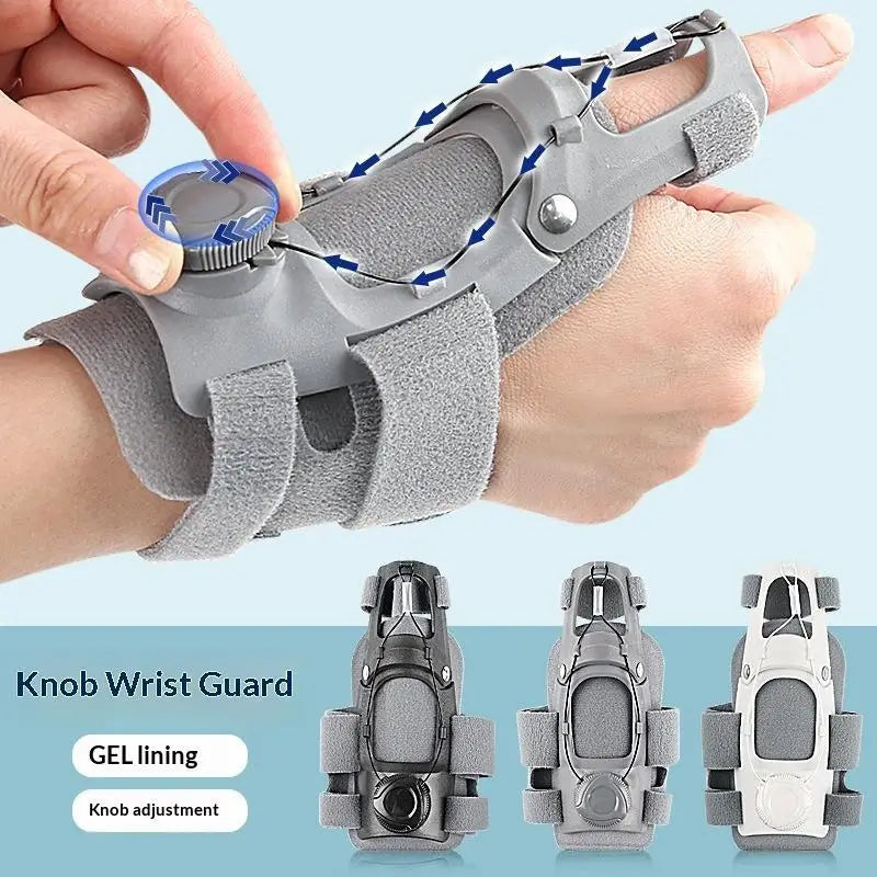 Knob-Adjust Wrist & Thumb Brace with GEL Lining