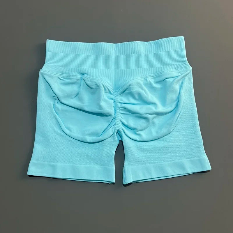 Women's Scrunch Bum Booty Shorts | Seamless Butt-Lifting Gym Yoga Legging Shorts XS-L
