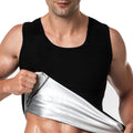 Men's Sauna Sweat Shirt – Short Sleeve Body Shaper & Gym Vest